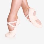 Stretch Canvas Split Sole Ballet Shoe