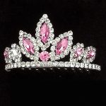 Color Rhinestone Tiara
