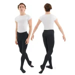 Mens Performance Microfiber Convertible Tights