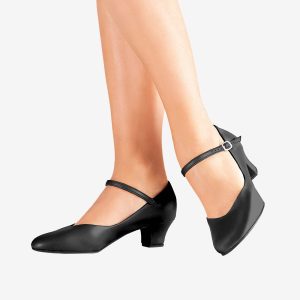 1.5" Heel Character Shoe with Leather Sole