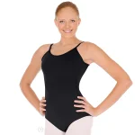 Womens Microfiber Adjustable Camisole Leotard