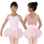 Girls Cap Sleeve Tutu Dress