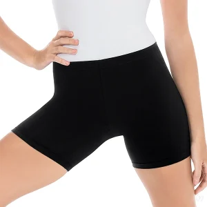 Eurotard Womens Cotton Lycra® Mid-Thigh Shorts