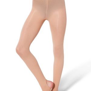 Ultra Soft Self Knit Waistband Stirrup Tight - Girls